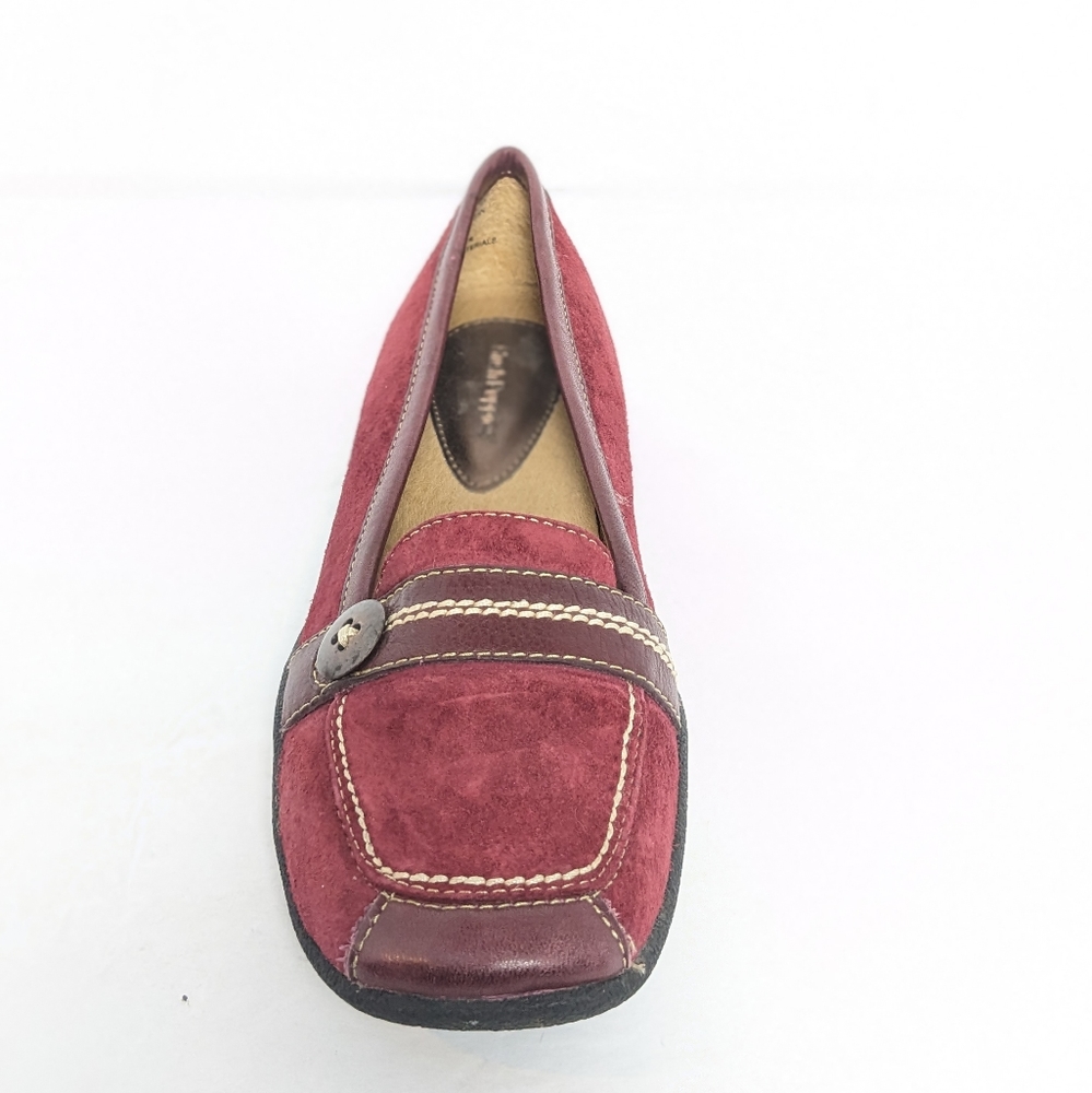 Hush puppies leather and suede loafers - Picture 4 of 16